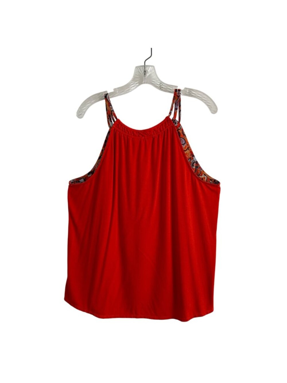 Market & Spruce Womens Paisley Print  Halter Tank Top XL Boho Festival Hippie - Picture 3 of 8